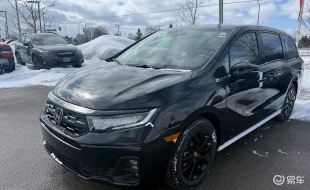 本田奥德赛炫酷升级，黑武士涂装加持，展现非凡气势