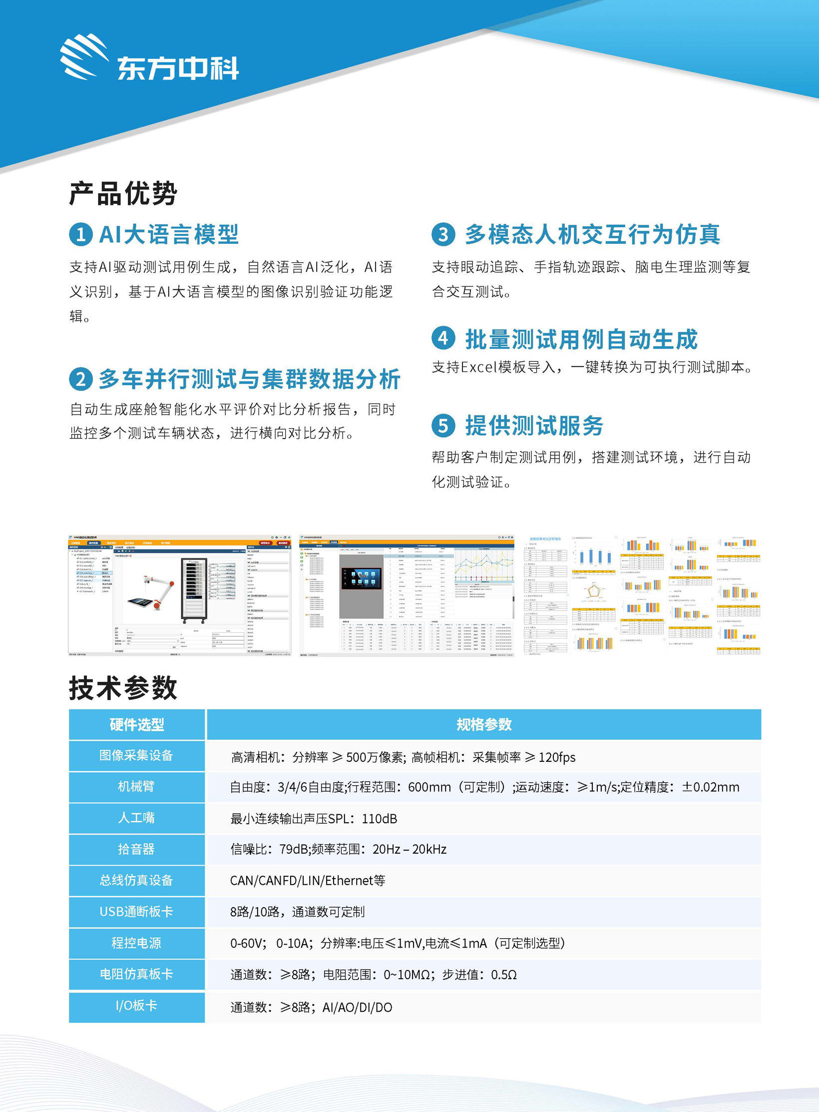 东方中科-智能座舱测试系统 | 申报2026第八届金辑奖中国汽车新供应链百强
